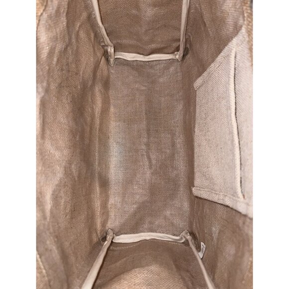 MAGNOLIA Script Market Tote Bag Joanna Gaines Waco Texas Global Citizen Jute - Picture 10 of 15